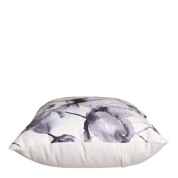 Freya Digital Printed Cushion 50x50cm Ivory/Black - Image 3