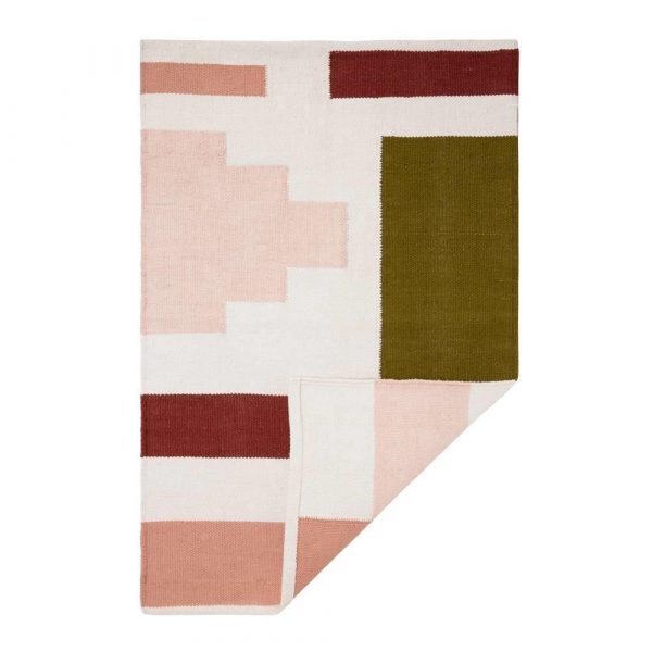 Rylie Rug 160x230cm Pink Multi - Image 2