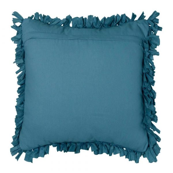 Elodie Cushion 50x50cm Steel Blue - Image 2