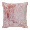 Archie Faux Cushion 50x50cm Soft Pink