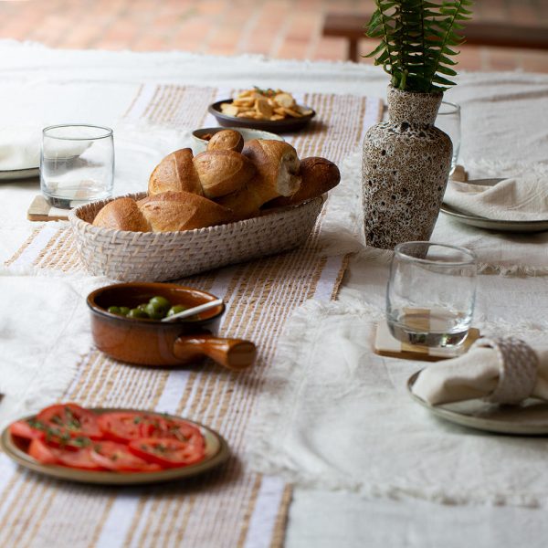 Avani Tablecloth 150x250cm Ivory - Image 2