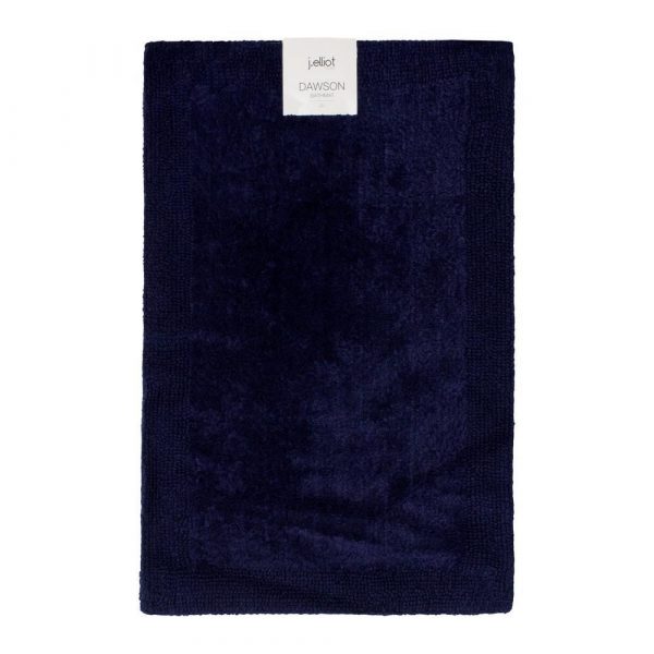 Dawson Bathmat 50x80cm Navy - Image 2