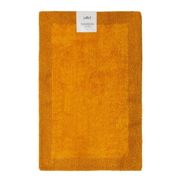 Dawson Bathmat 50x80cm Mustard - Image 2