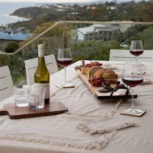 Avani Tablecloth 150x250cm Sandstone