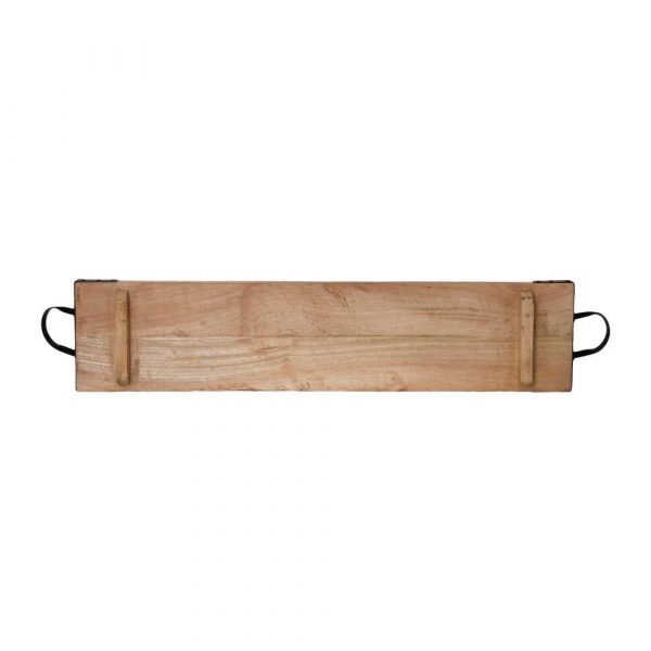 Oliver Long Tray With Handles 110x20x5cm Natural - Image 2