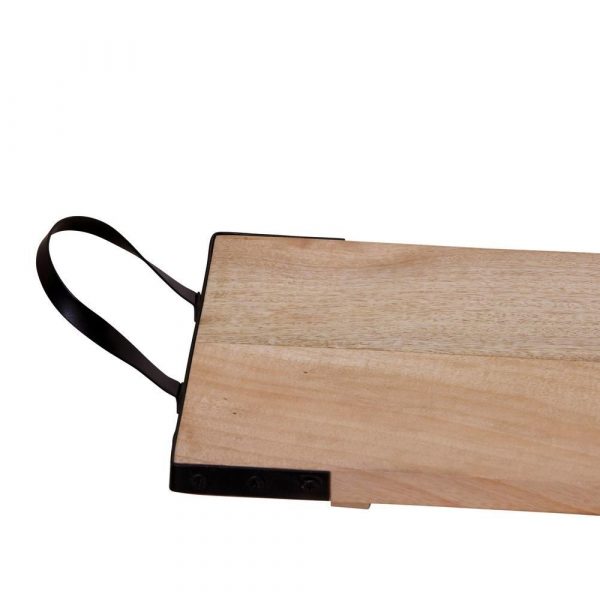 Oliver Long Tray With Handles 110x20x5cm Natural - Image 4