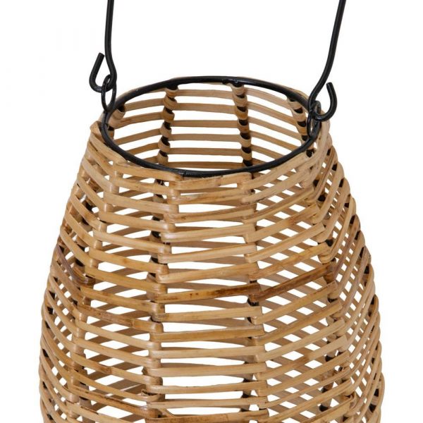 Reva Decorative Lantern 18x18x28cm Natural - Image 2