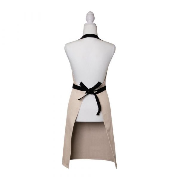 Selby Apron 83x68cm Sandstone & Black - Image 2