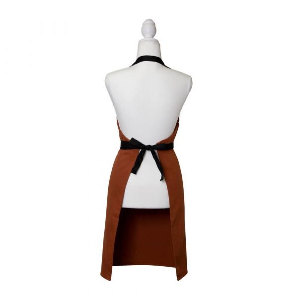 Selby Apron 83x68cm Ginger & Black - Image 2