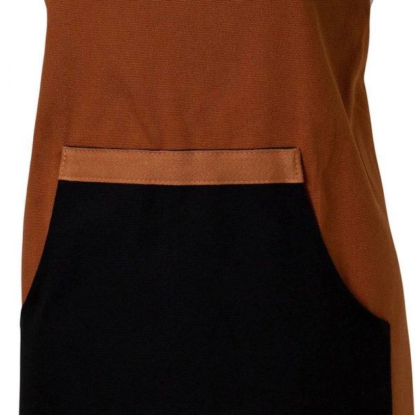 Selby Apron 83x68cm Ginger & Black - Image 3