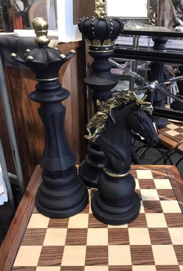 Queen Black Chess Piece - Image 3