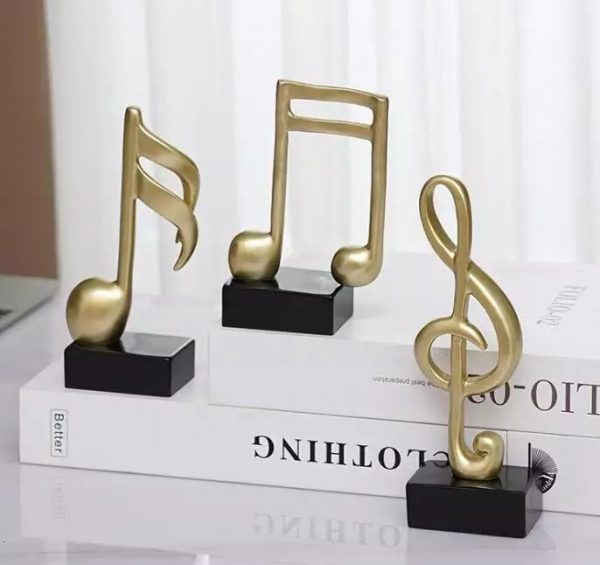 Musical Notes Gold