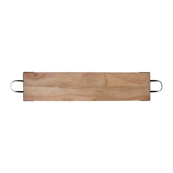 Oliver Long Tray With Handles 110x20x5cm Natural