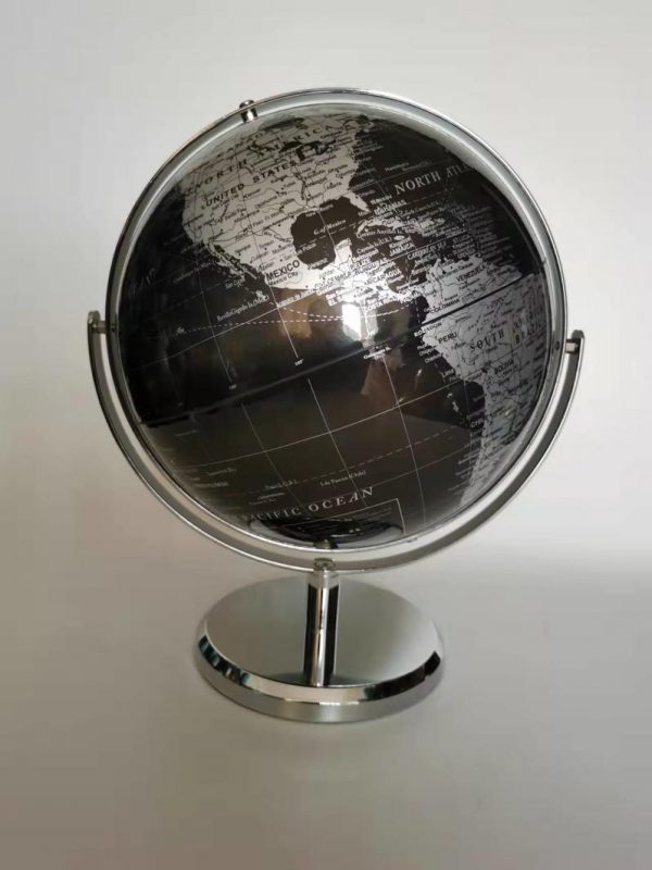 360° Globe Silver