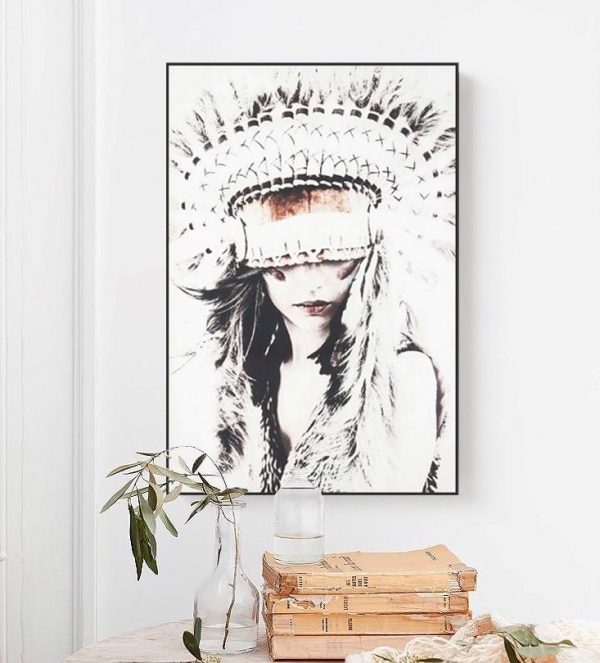 Canvas Print-Boho Babe