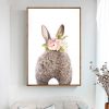 Bunny Back Canvas Print