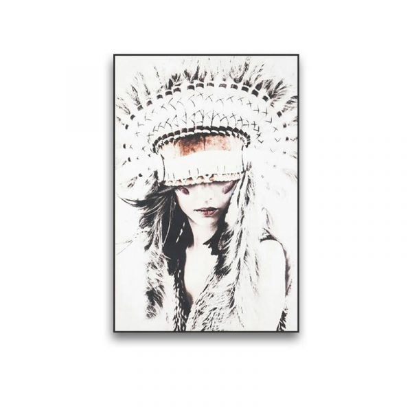 Canvas Print-Boho Babe - Image 2