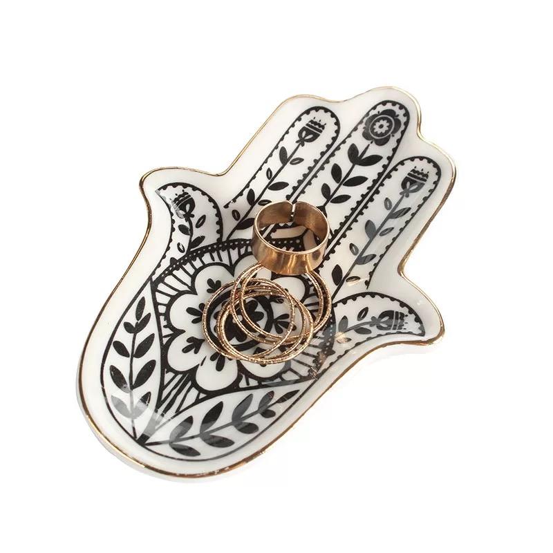 Hamsa Hand Trinket Dish - Urban Willow