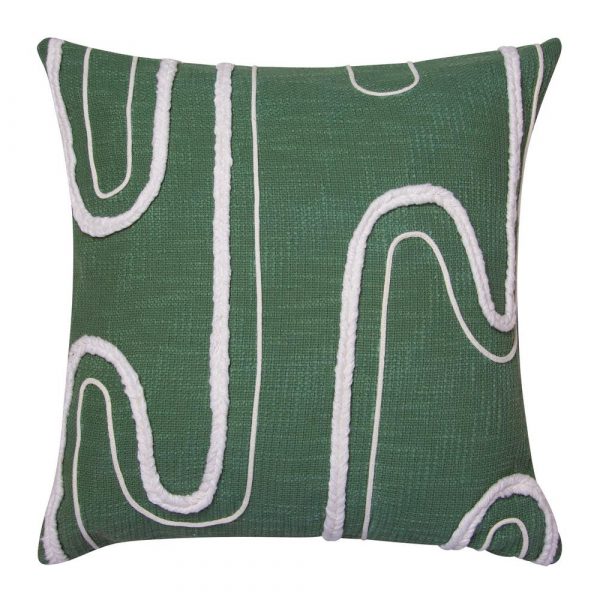 Zemira Cushion Sage & Ivory