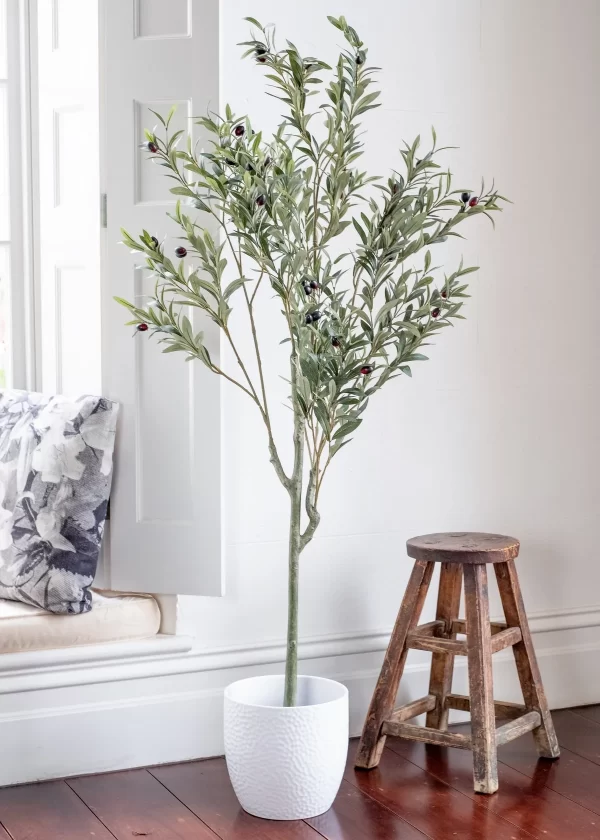 Faux Olive Tree 150cm - Image 2