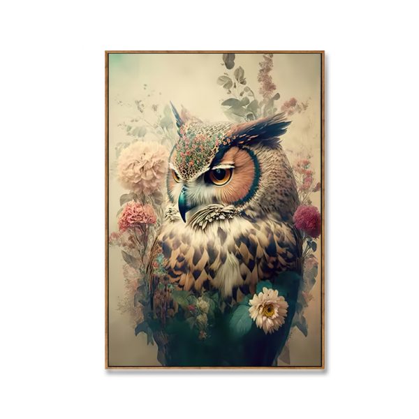 Vintage Owl Wall Art - Image 2