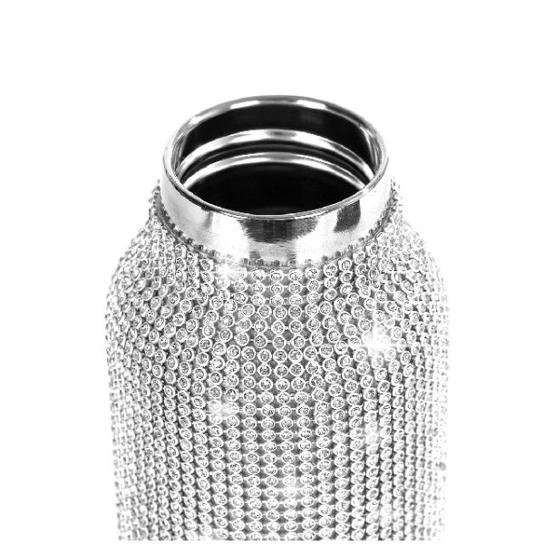 Diamond Diva Bling Bottle Silver - Image 3