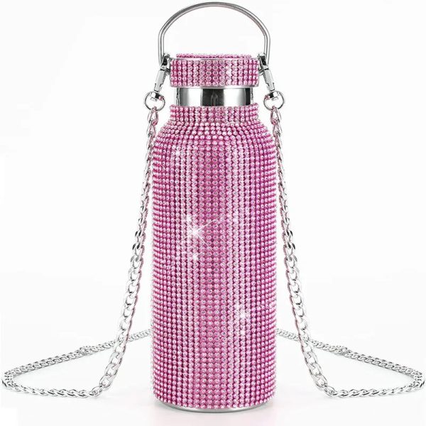 Diamond Diva Bling Bottle Pink