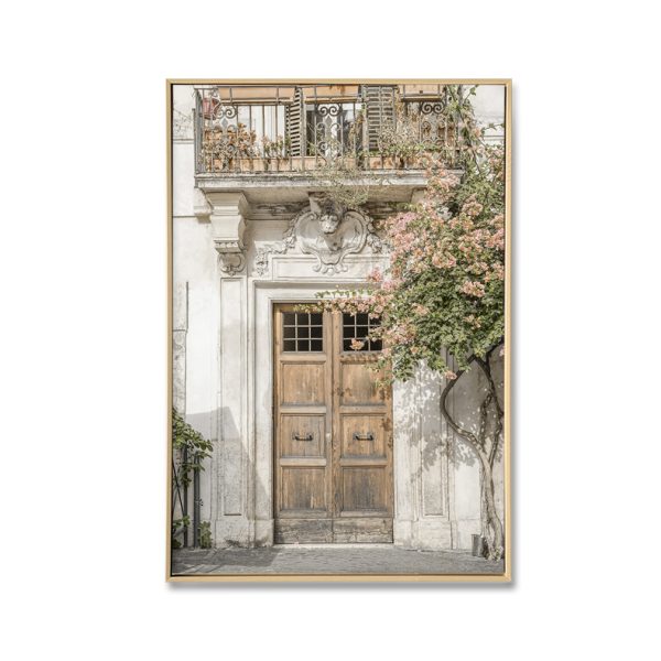 Tuscan Floral Door Wall Art - Image 3