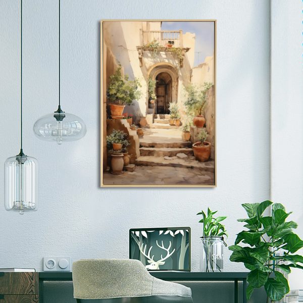 European Doorway Artwork - Image 2